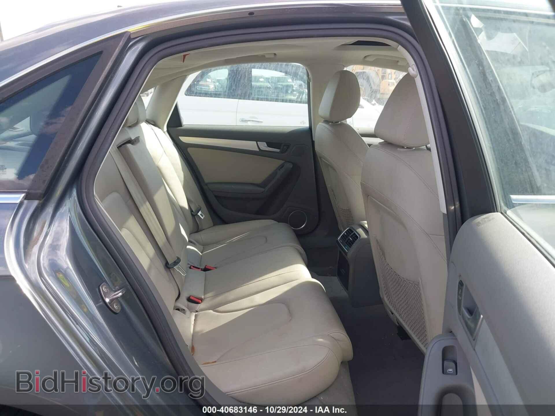 2012 AUDI A4 - VIN: WAUFFAFL4CN011183 - Фото 8