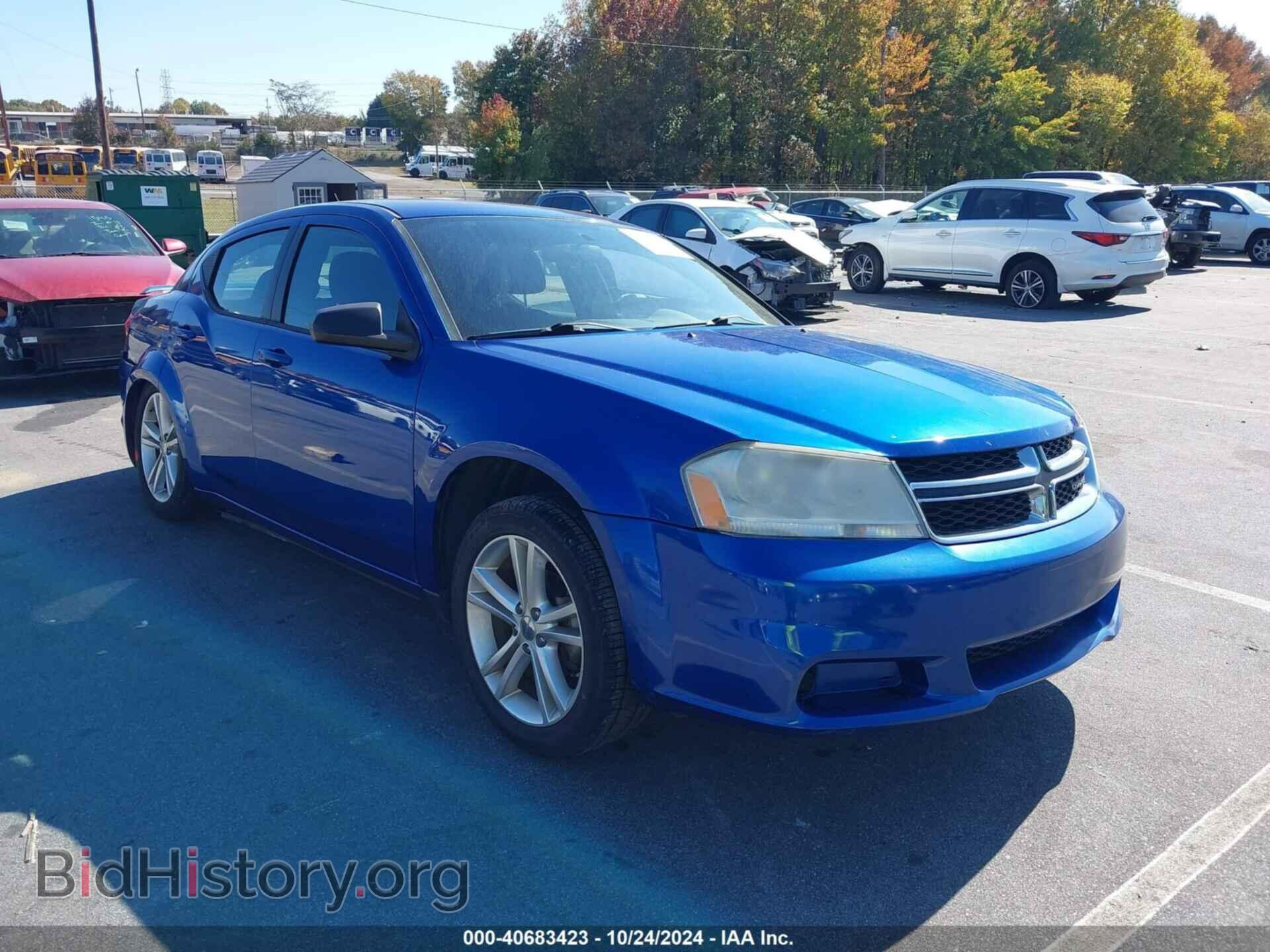 Photo 1C3CDZAG7CN291089 - DODGE AVENGER 2012