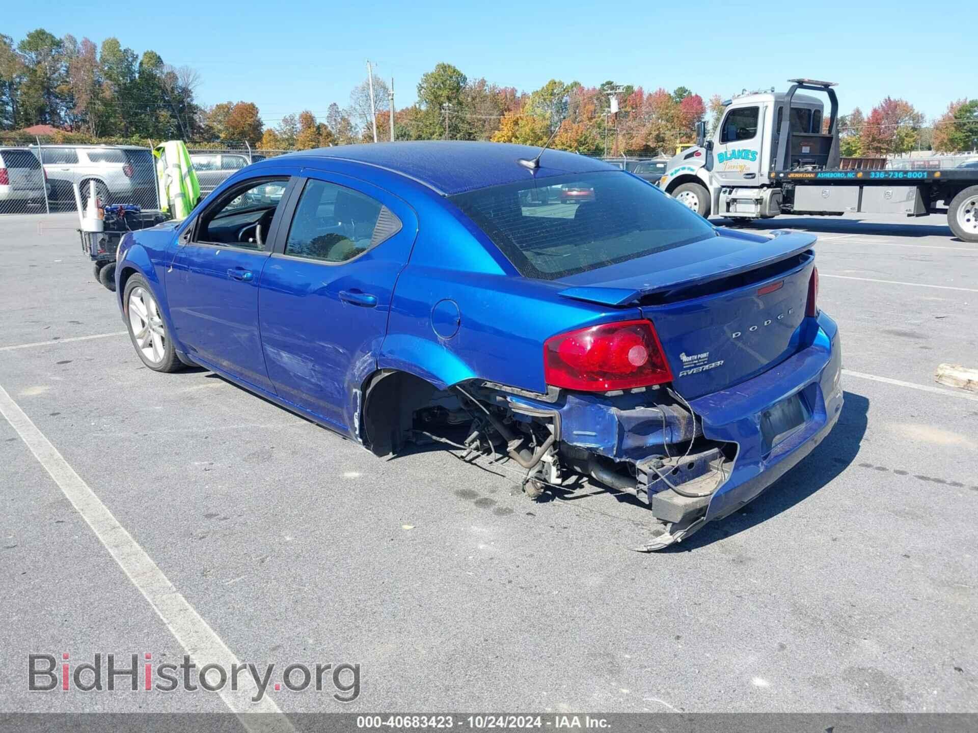 2012 DODGE AVENGER - VIN: 1C3CDZAG7CN291089 - Фото 3