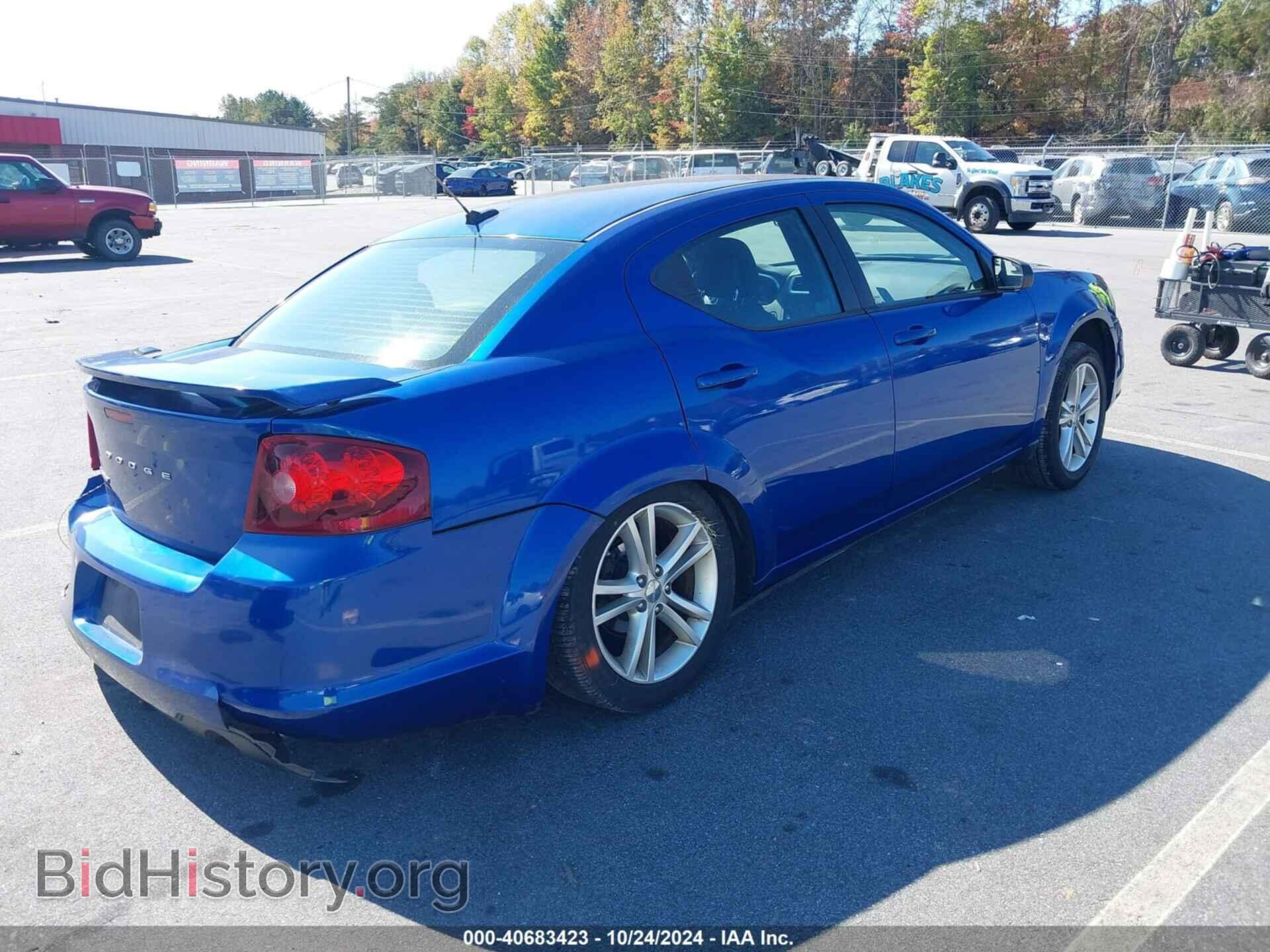 2012 DODGE AVENGER - VIN: 1C3CDZAG7CN291089 - Фото 4