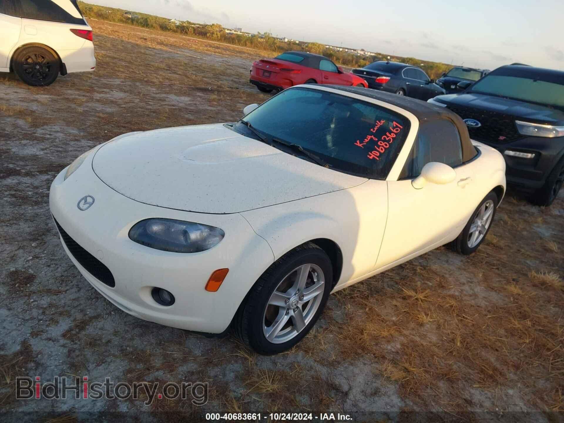 2007 MAZDA MX-5 - VIN: JM1NC25F170128182 - Фото 2