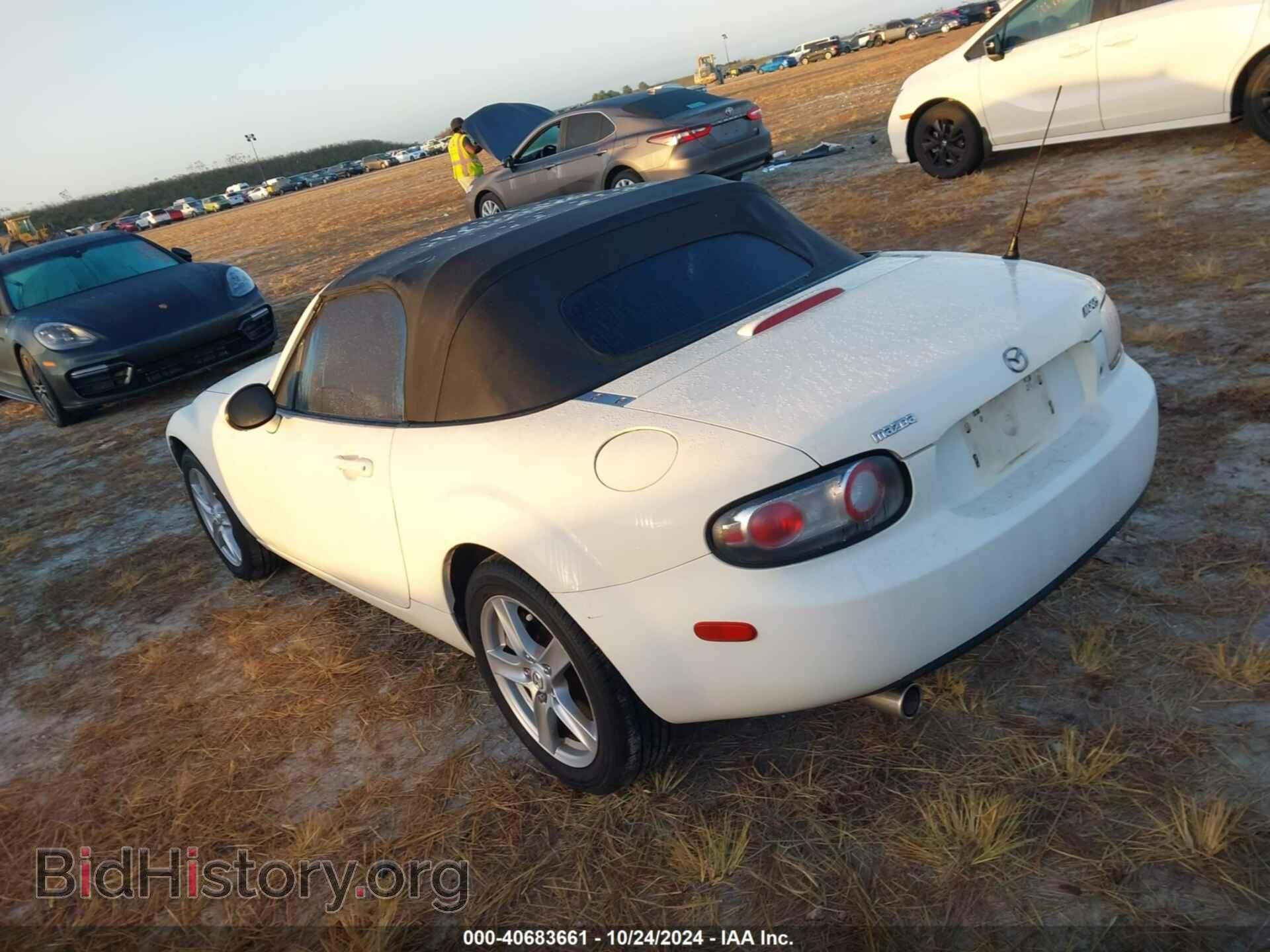 2007 MAZDA MX-5 - VIN: JM1NC25F170128182 - Фото 3