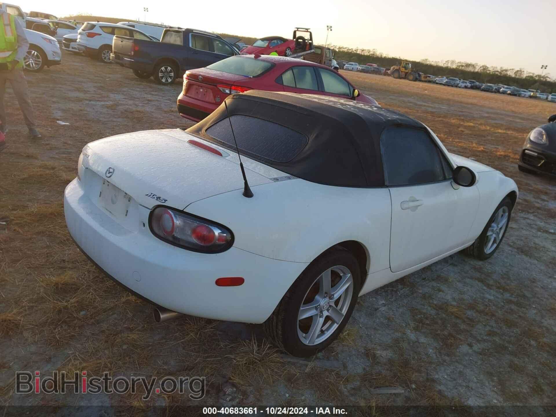 2007 MAZDA MX-5 - VIN: JM1NC25F170128182 - Фото 4