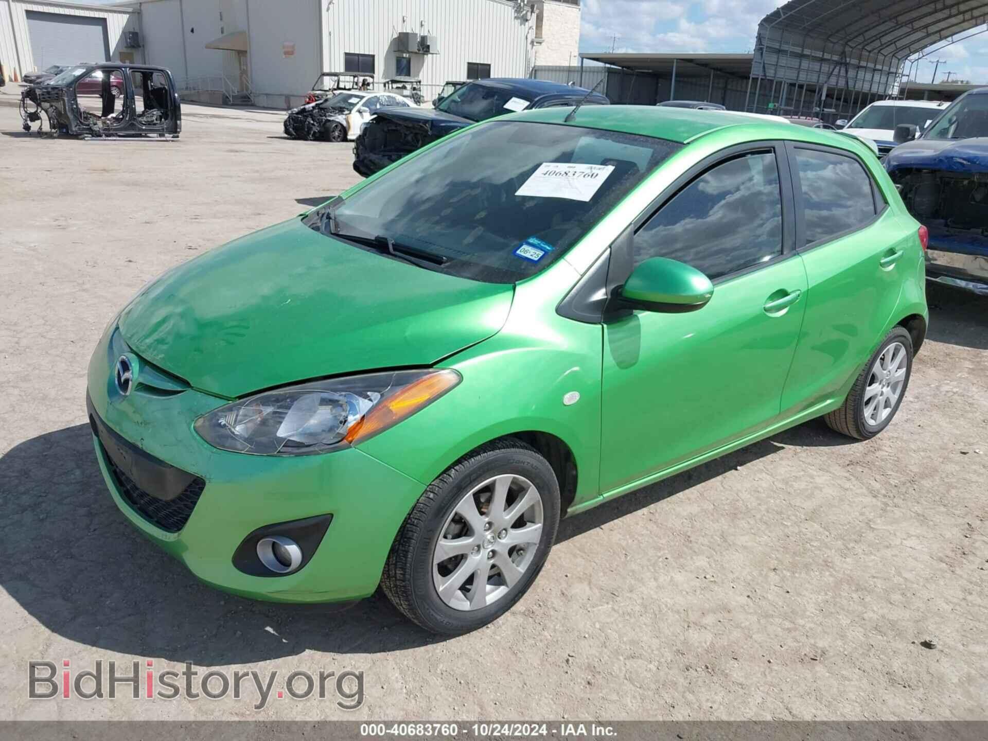 2012 MAZDA MAZDA2 - VIN: JM1DE1LY0C0148101 - Фото 2