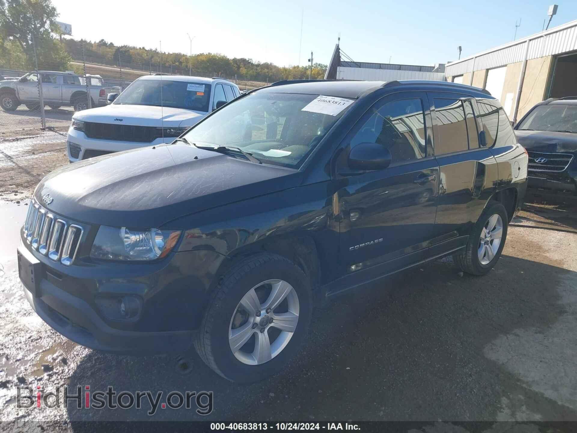 2014 JEEP COMPASS - VIN: 1C4NJCBB4ED893910 - Фото 2