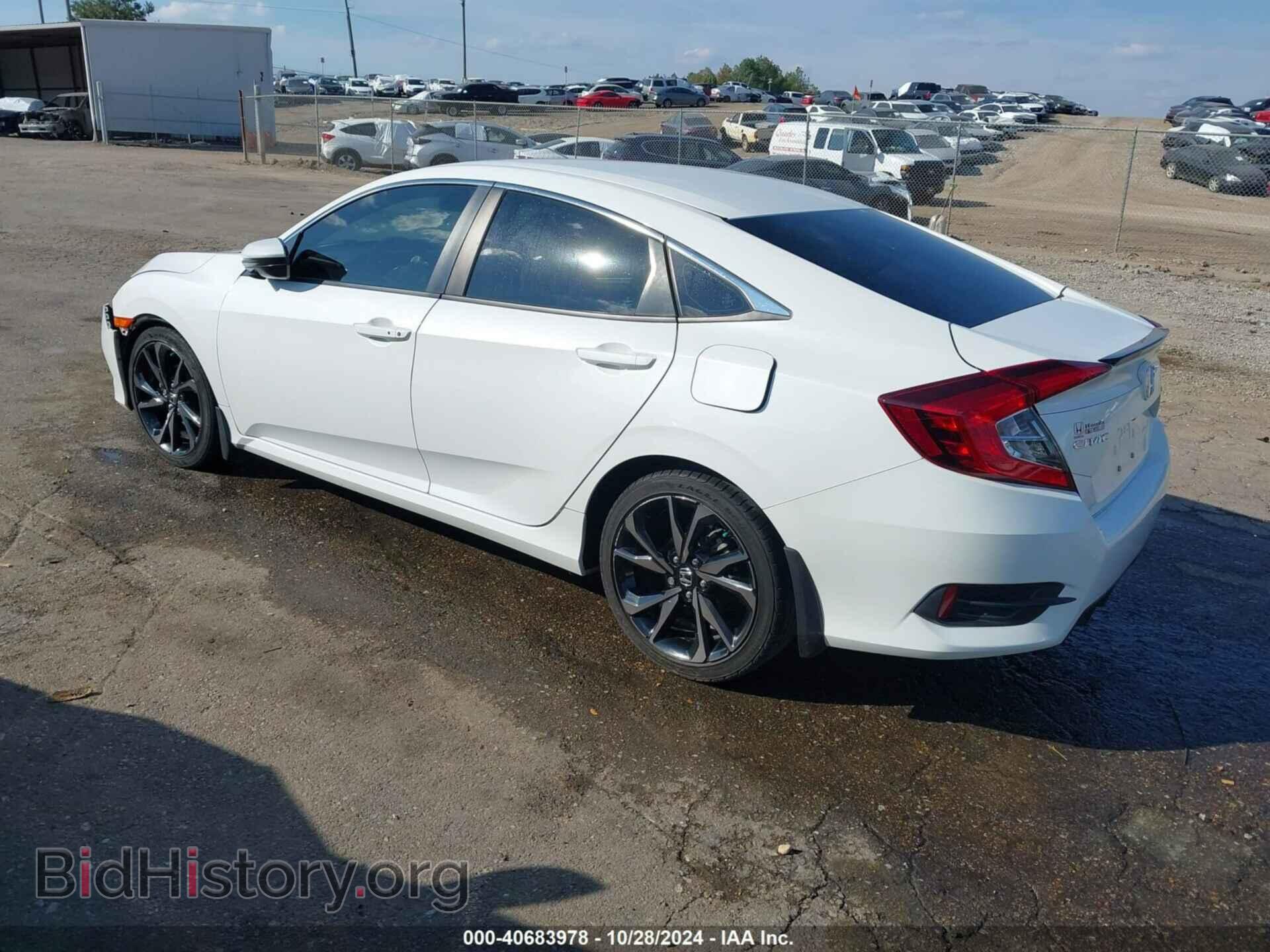 2019 HONDA CIVIC - VIN: 2HGFC2E87KH556916 - Фото 3