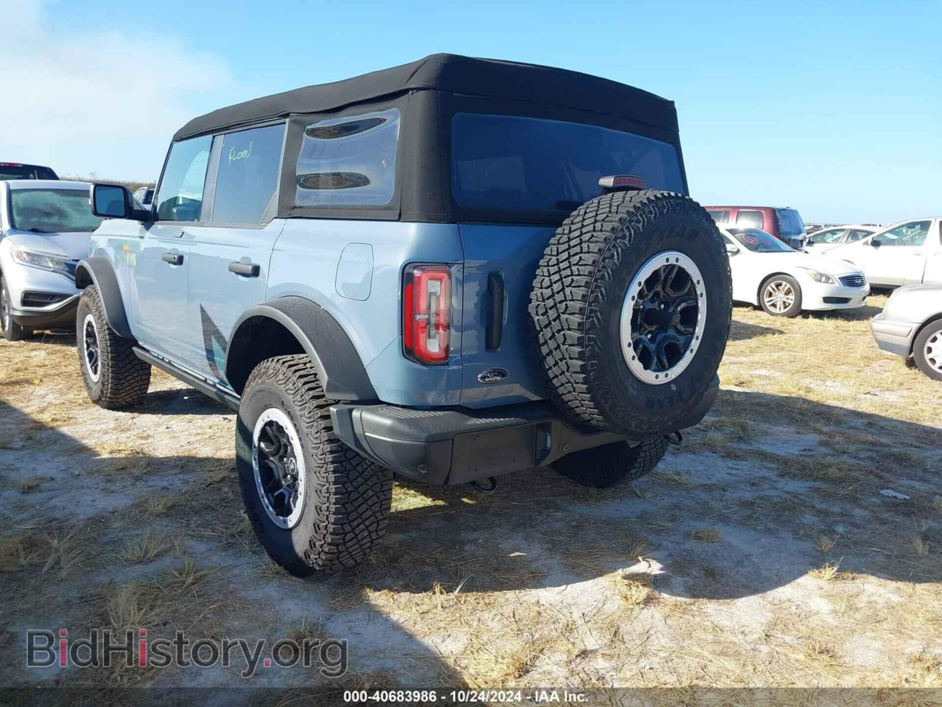 2023 FORD BRONCO - VIN: 1FMEE5DP3PLB83734 - Фото 3