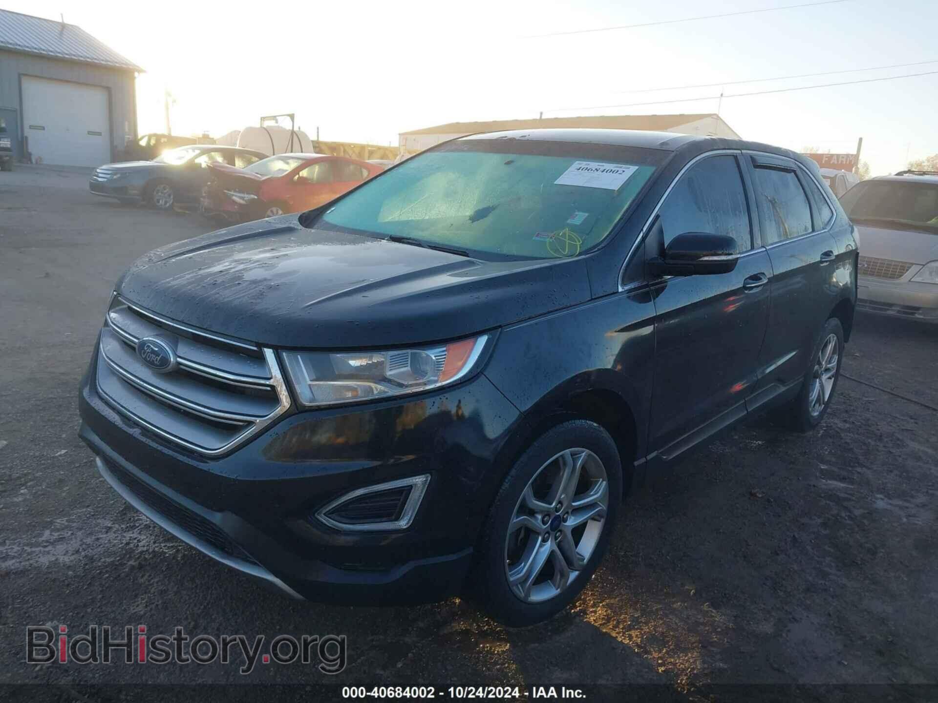 2015 FORD EDGE - VIN: 2FMTK4K94FBB10109 - Photo 2