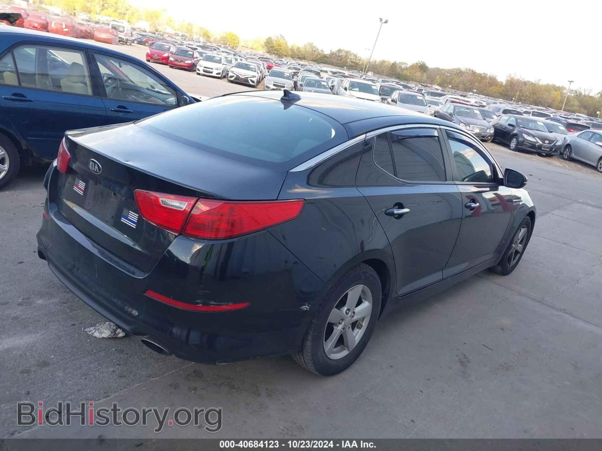2015 KIA OPTIMA - VIN: KNAGM4A77F5659031 - Фото 4