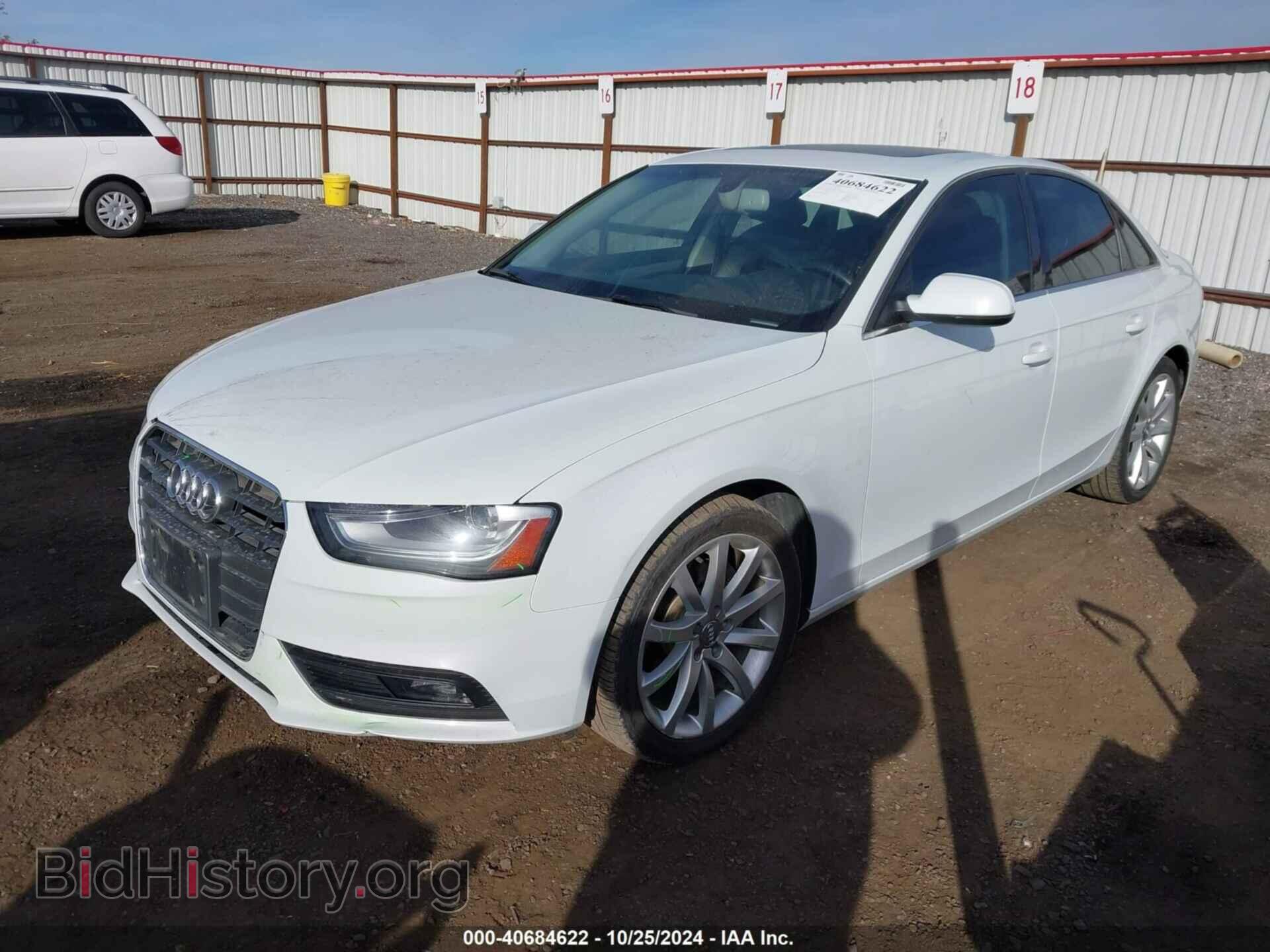 2013 AUDI A4 - VIN: WAUFFAFL7DN023734 - Фото 2