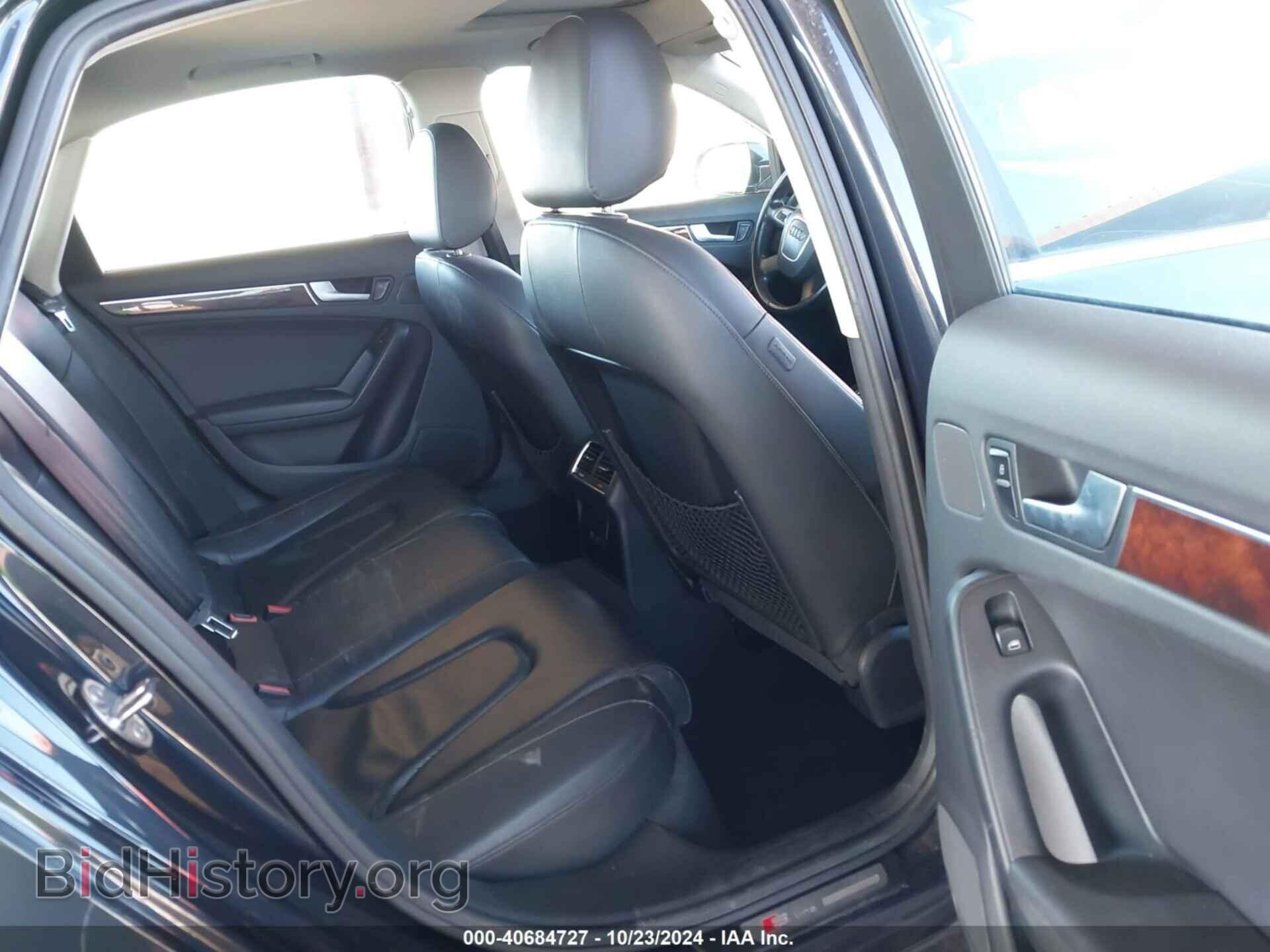 2012 AUDI A4 - VIN: WAUEFAFL6CN001251 - Фото 8