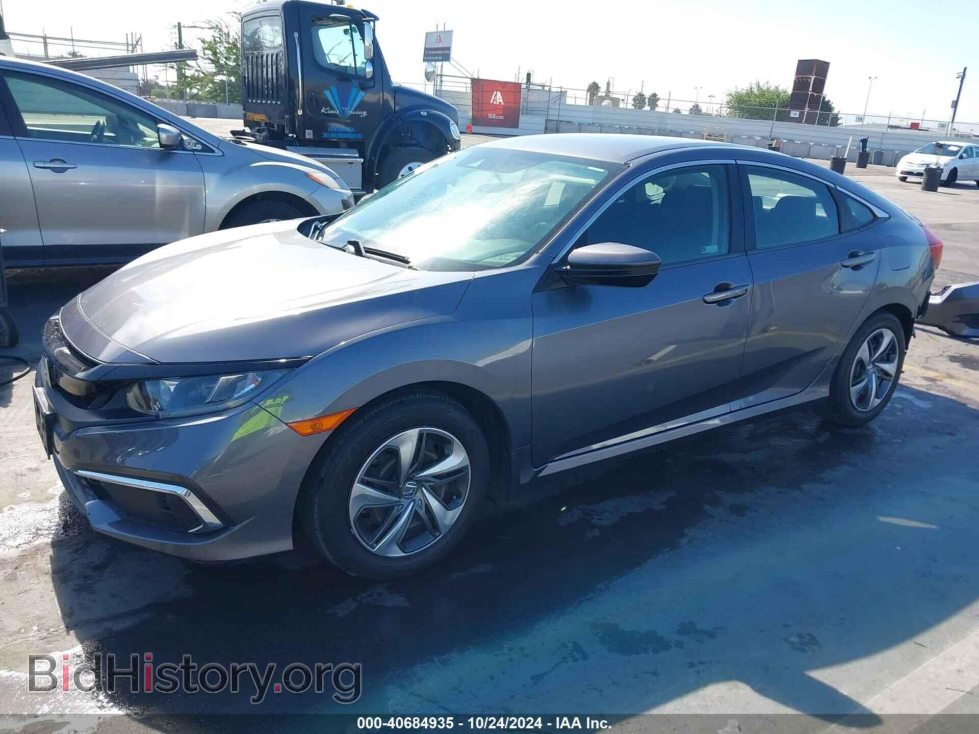 2020 HONDA CIVIC - VIN: 2HGFC2F65LH512573 - Фото 2