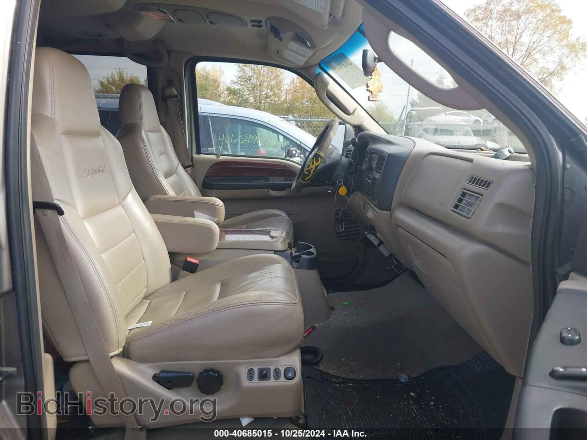 2005 FORD EXCURSION - VIN: 1FMSU43PX5EB69493 - Фото 5