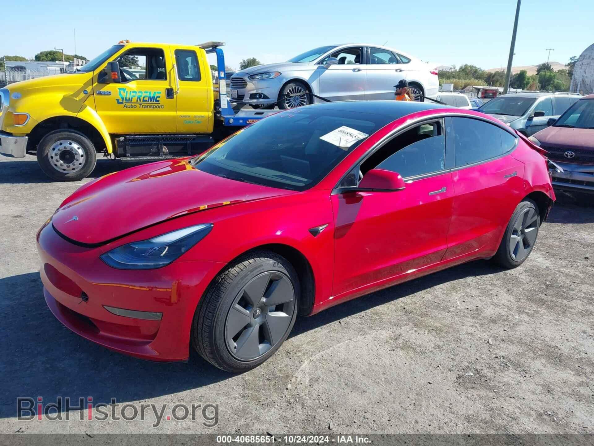 2023 TESLA MODEL 3 - VIN: 5YJ3E1EA5PF697263 - Фото 2