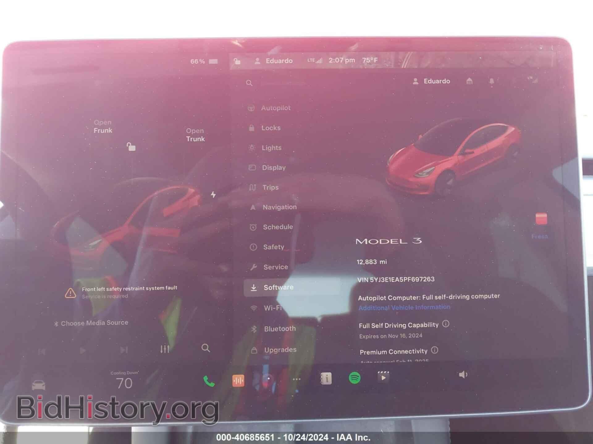 2023 TESLA MODEL 3 - VIN: 5YJ3E1EA5PF697263 - Фото 7