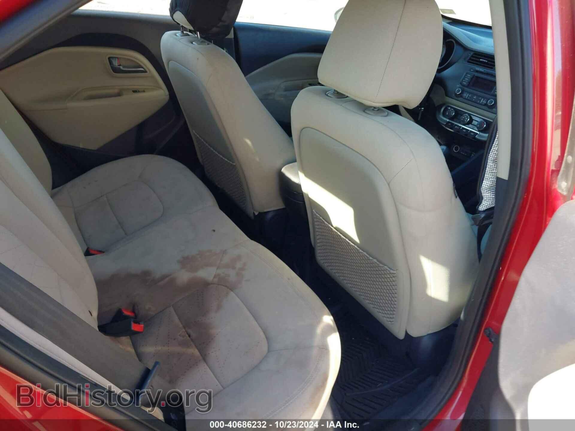 2013 KIA RIO - VIN: KNADN5A34D6281485 - Фото 8