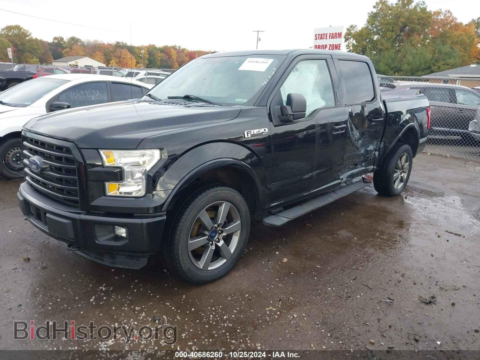 2016 FORD F-150 - VIN: 1FTEW1EPXGFA11014 - Фото 2