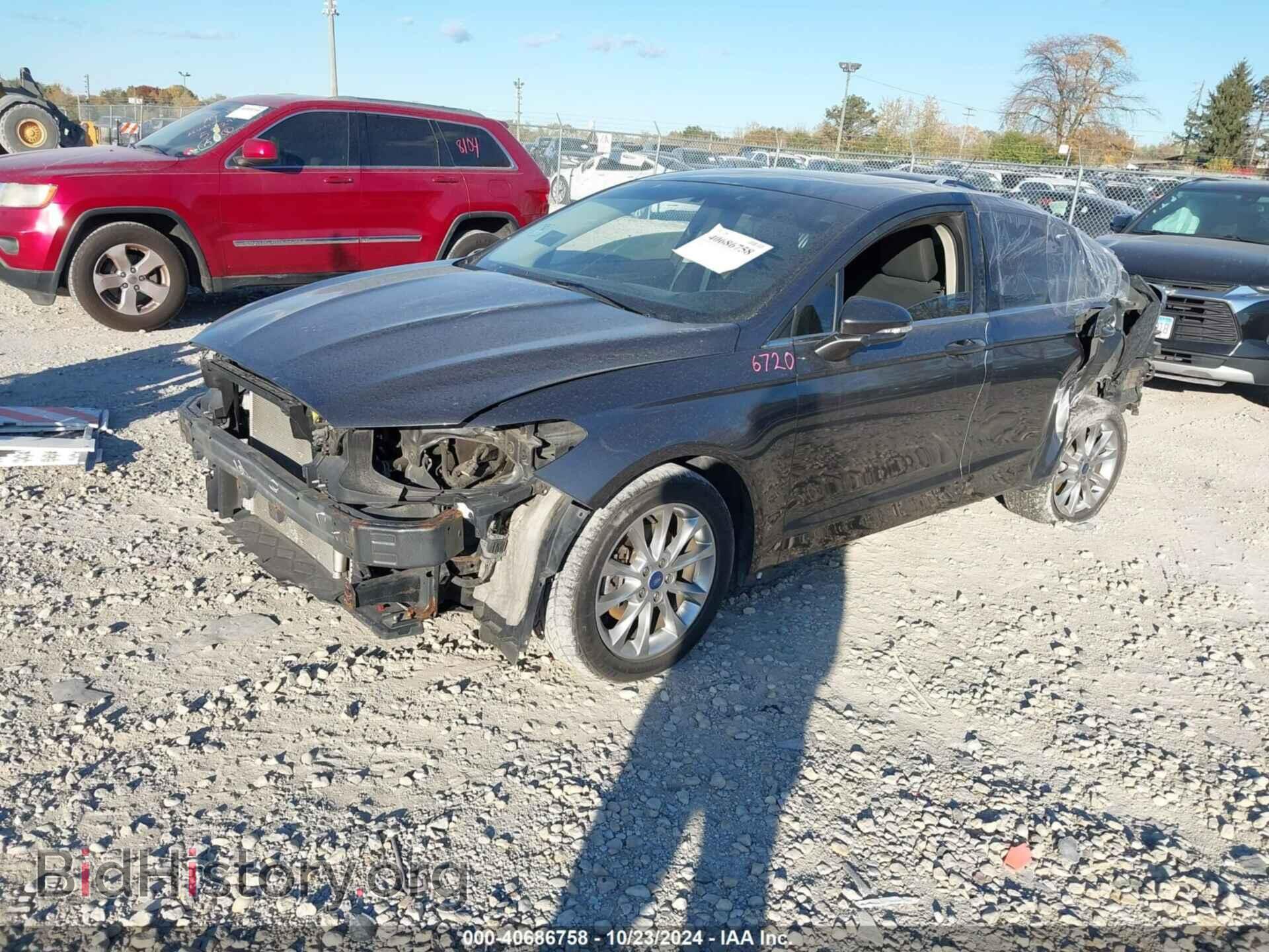 2017 FORD FUSION - VIN: 3FA6P0H70HR394141 - Фото 2