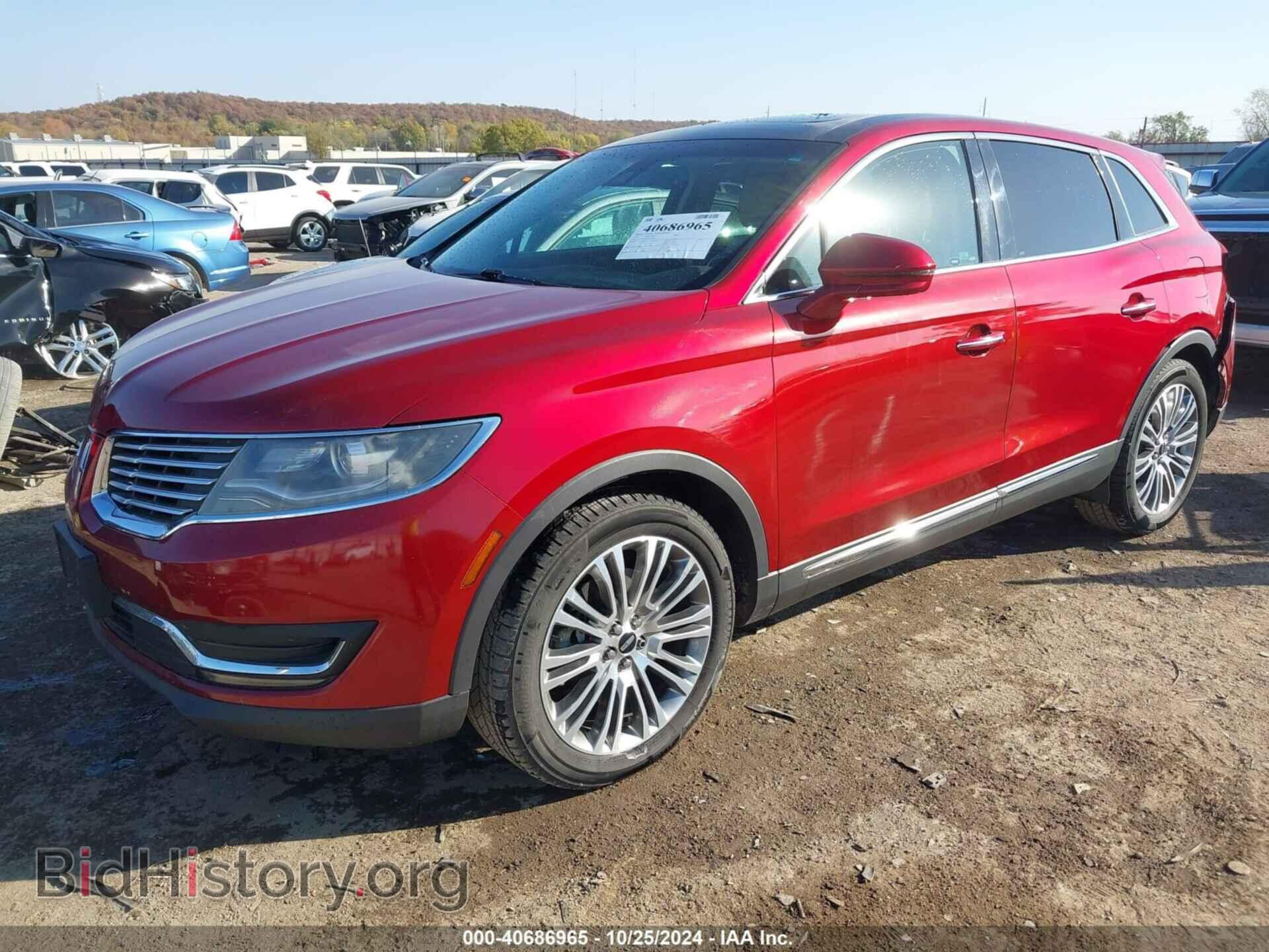 2016 LINCOLN MKX - VIN: 2LMTJ8LR2GBL50922 - Фото 2