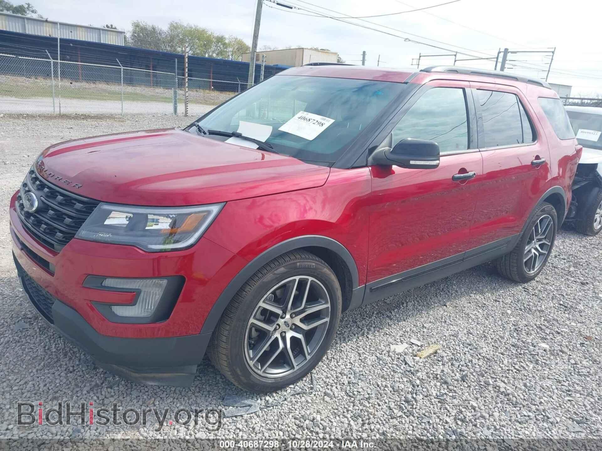 2016 FORD EXPLORER - VIN: 1FM5K8GT2GGB49439 - Фото 2