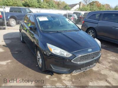 2016 Ford FOCUS SE, black — VIN 1FADP3F25GL237671, IAAI