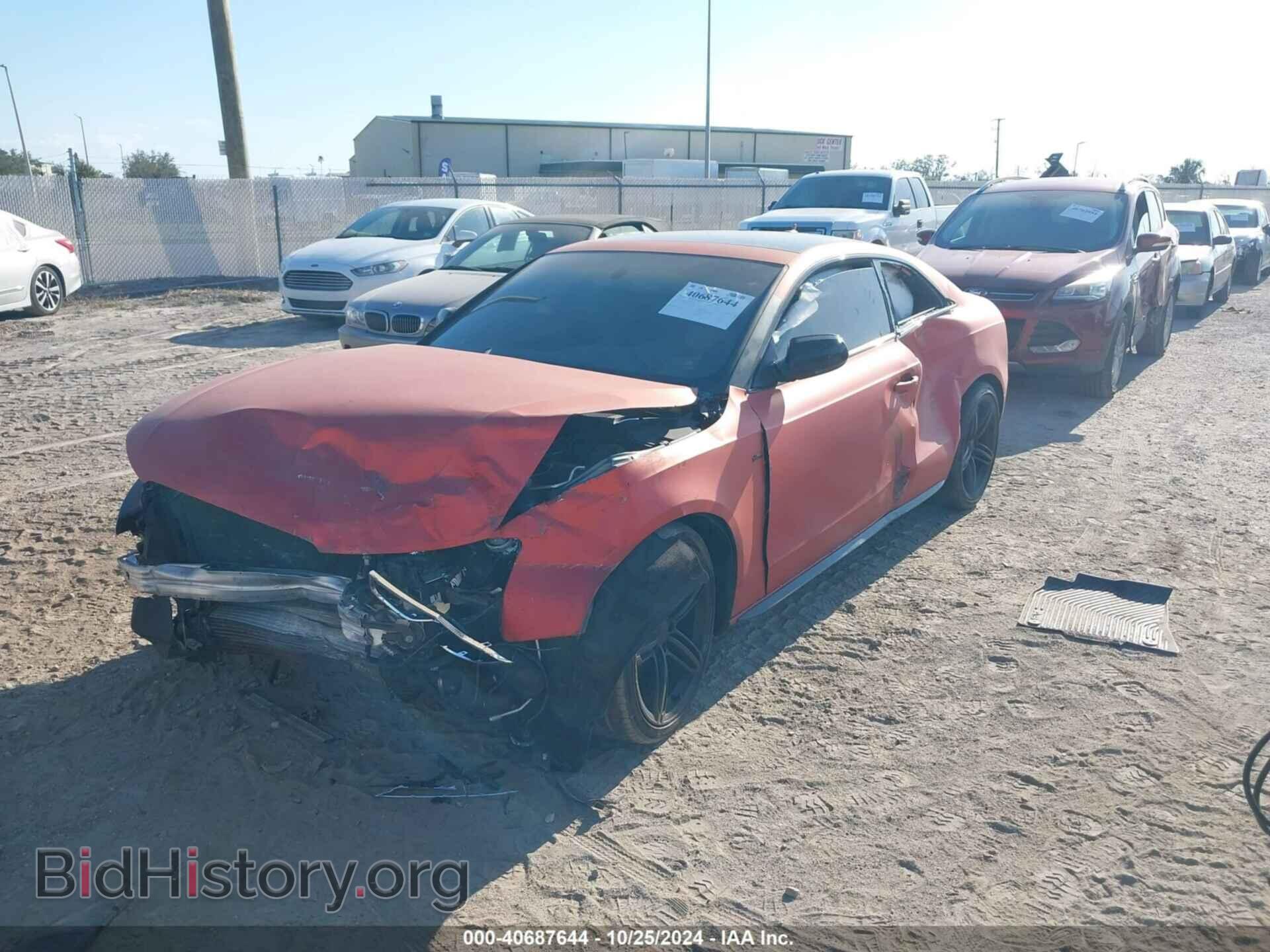 2014 AUDI A5 - VIN: WAUMFAFR4EA002439 - Фото 2