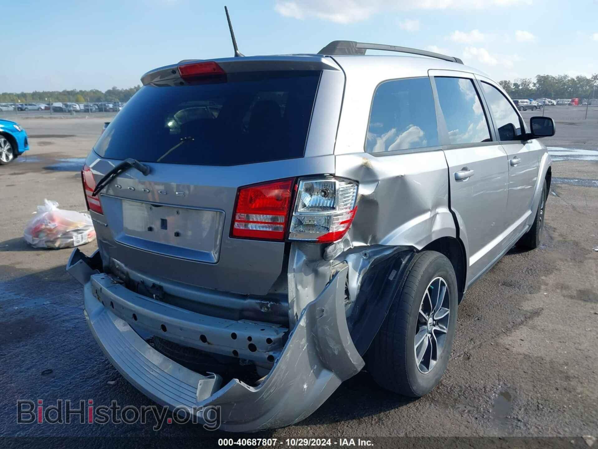 2018 DODGE JOURNEY - VIN: 3C4PDCAB2JT509922 - Фото 4
