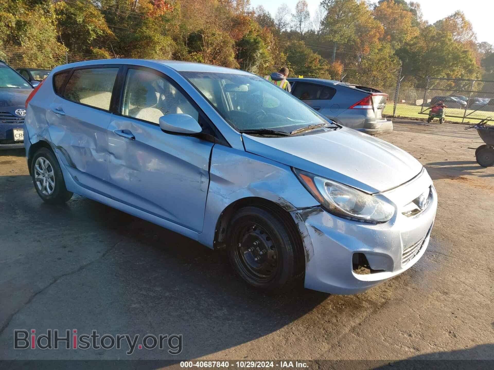 Фотография KMHCT5AE3CU041453 - HYUNDAI ACCENT 2012