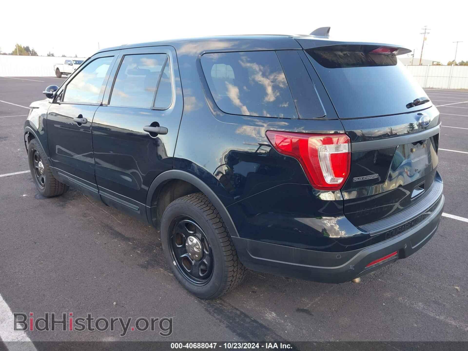 2018 FORD POLICE INTERCEPTOR UTILITY - VIN: 1FM5K8AR8JGB59090 - Фото 3