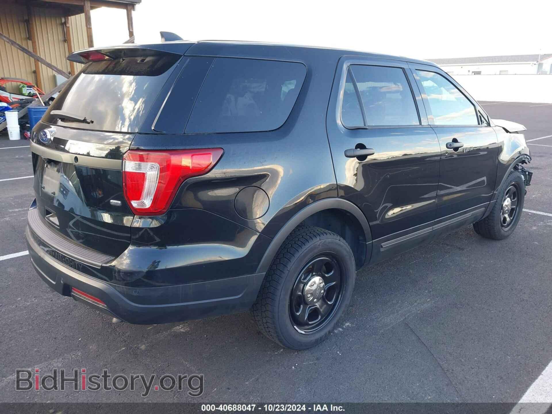 2018 FORD POLICE INTERCEPTOR UTILITY - VIN: 1FM5K8AR8JGB59090 - Фото 4
