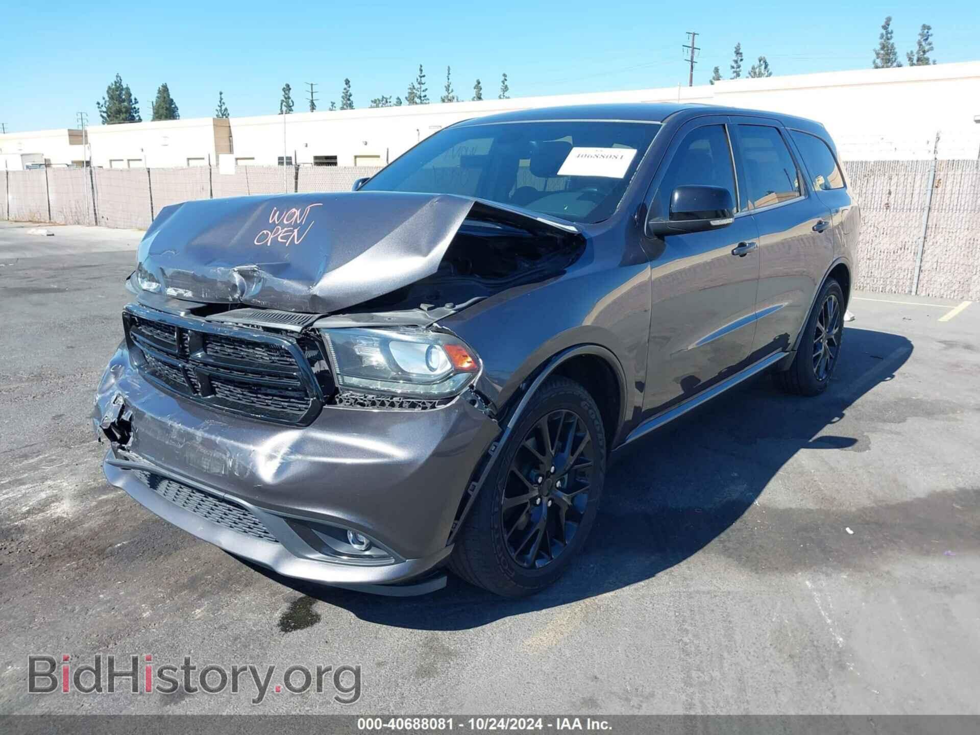 2016 DODGE DURANGO - VIN: 1C4RDHDG2GC391307 - Фото 2