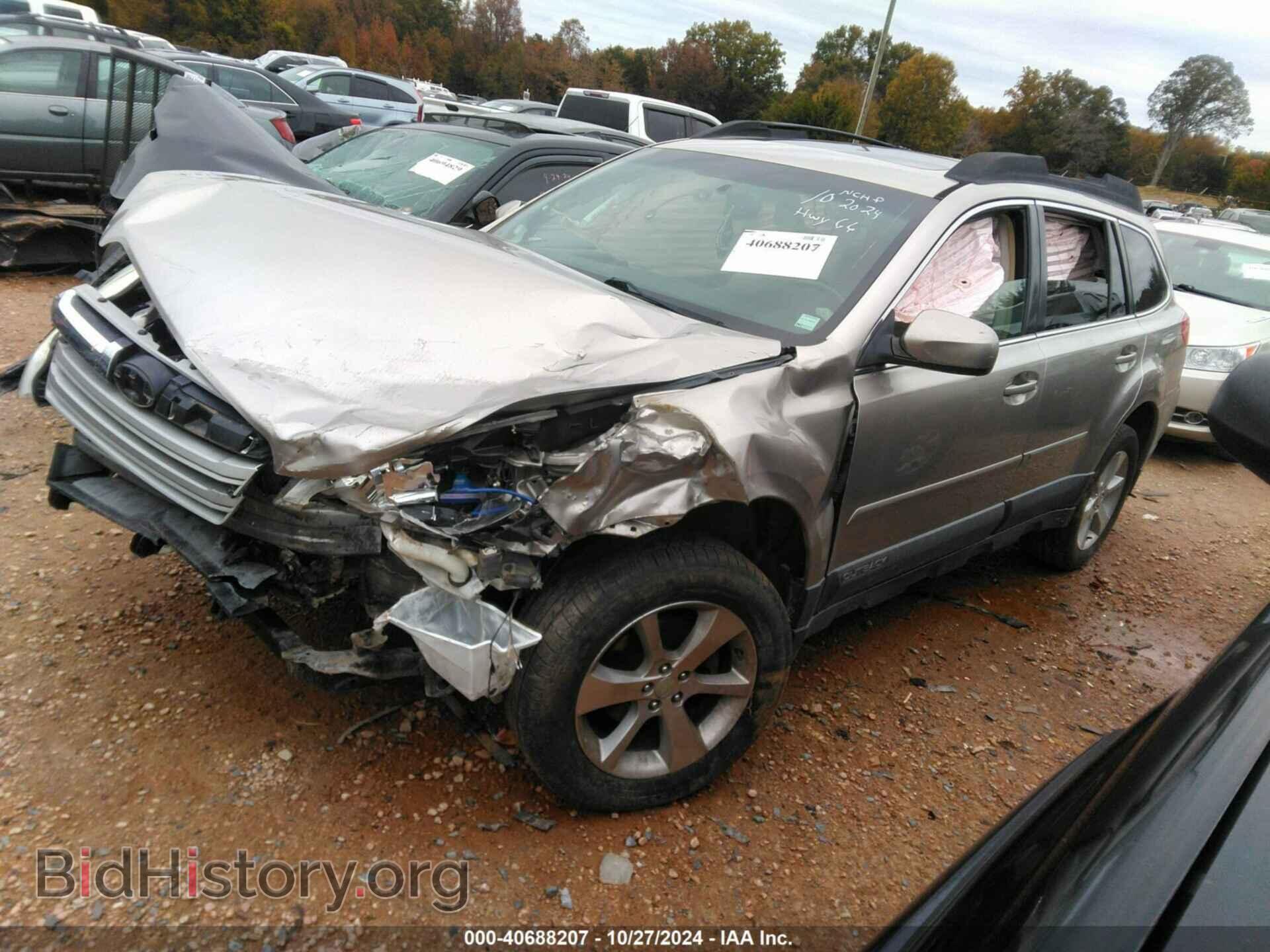 2014 SUBARU OUTBACK - VIN: 4S4BRCLC8E3258452 - Фото 2
