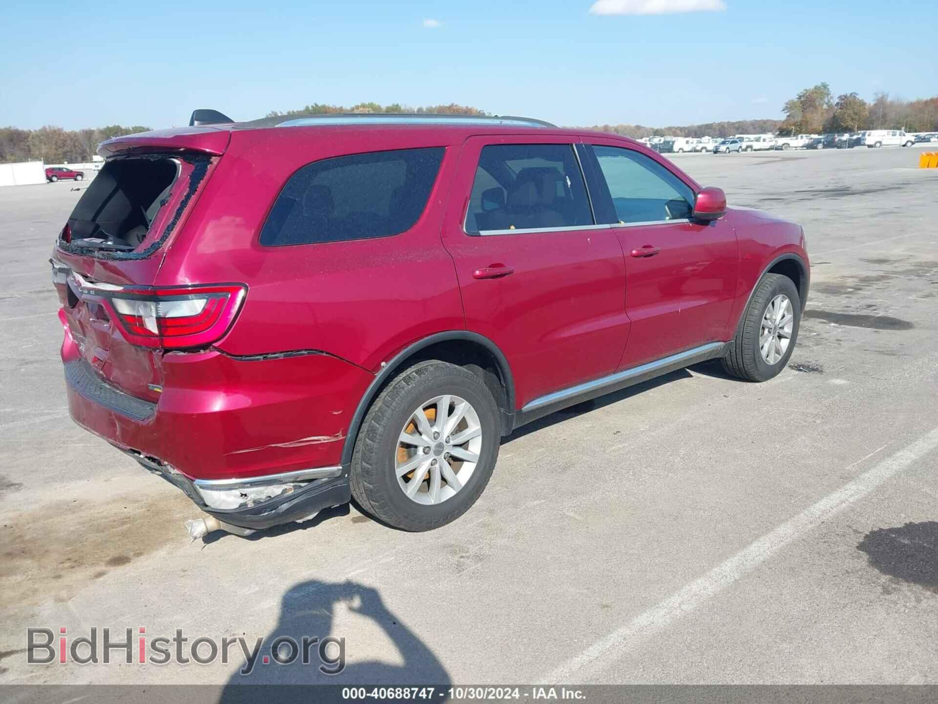 2015 DODGE DURANGO - VIN: 1C4RDJAGXFC244825 - Фото 4