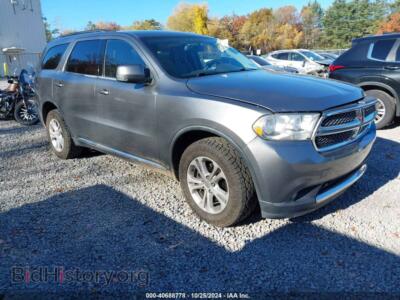 2012 Dodge DURANGO Crew, серый — VIN 1C4RDHDG3CC285586, IAAI