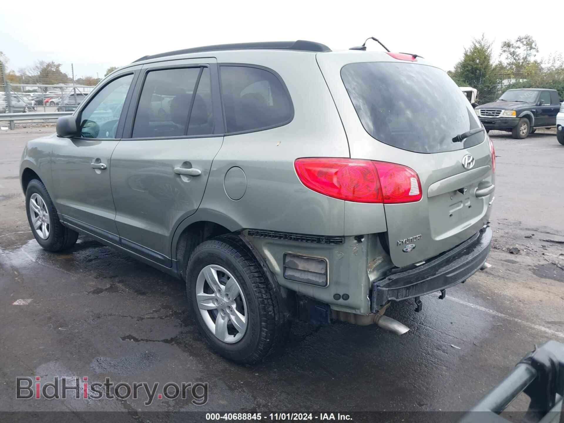 2009 HYUNDAI SANTA FE - VIN: 5NMSG13DX9H302580 - Фото 3
