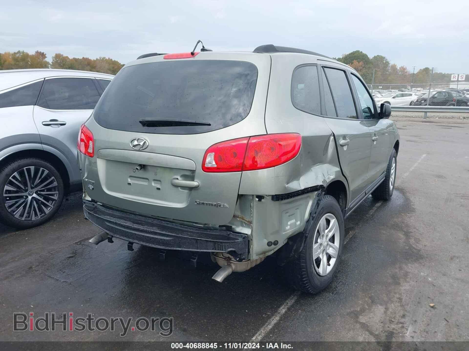 2009 HYUNDAI SANTA FE - VIN: 5NMSG13DX9H302580 - Фото 4