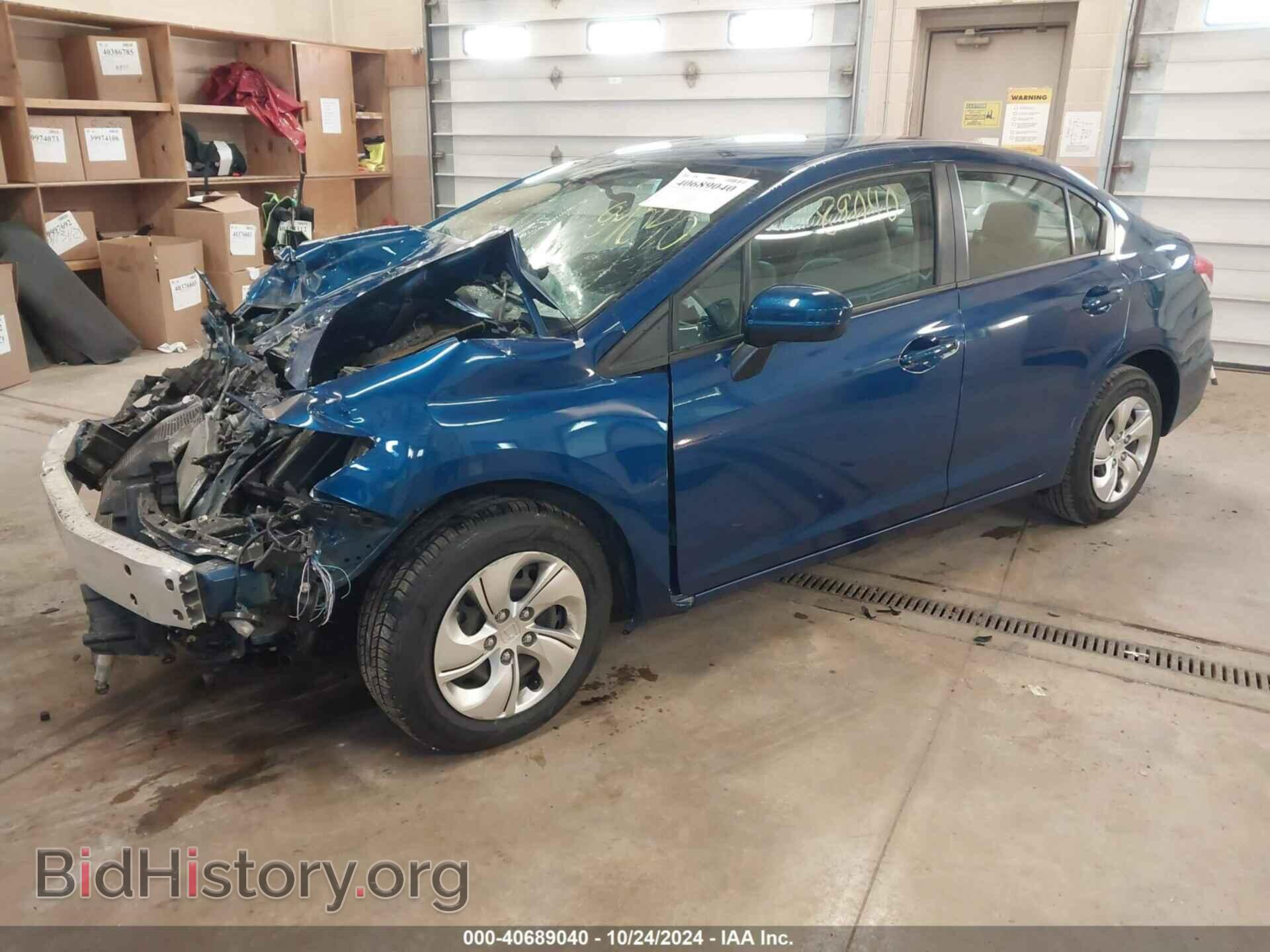2014 HONDA CIVIC - VIN: 19XFB2F53EE052918 - Фото 2