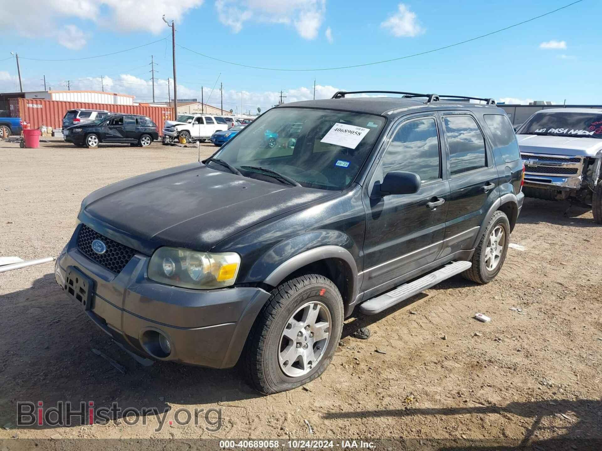 2005 FORD ESCAPE - VIN: 1FMCU03155KD41634 - Фото 2