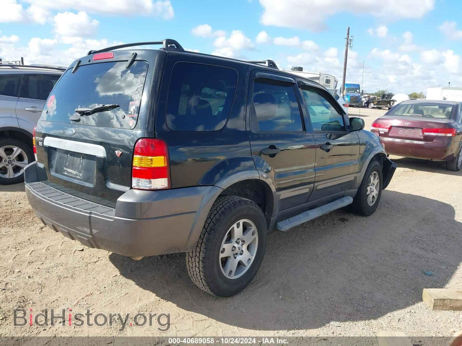 2005 FORD ESCAPE - VIN: 1FMCU03155KD41634 - Фото 4