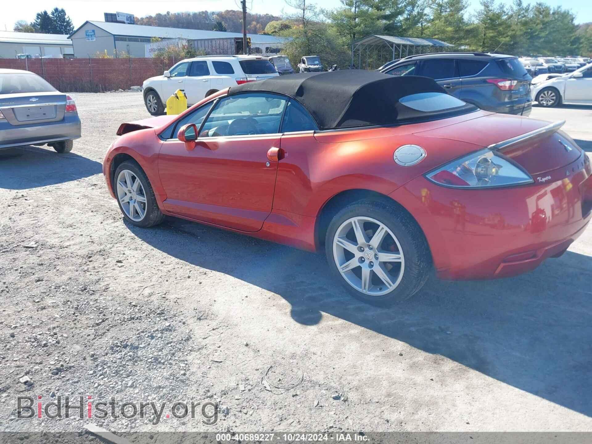 2007 MITSUBISHI ECLIPSE SPYDER - VIN: 4A3AL35T67E034695 - Фото 3