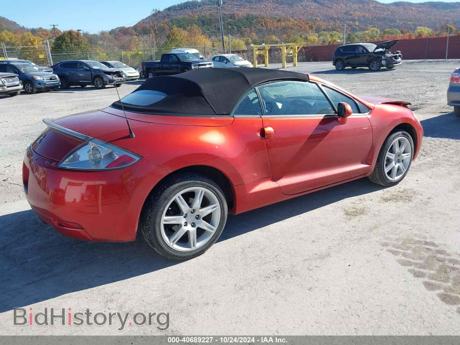 2007 MITSUBISHI ECLIPSE SPYDER - VIN: 4A3AL35T67E034695 - Фото 4