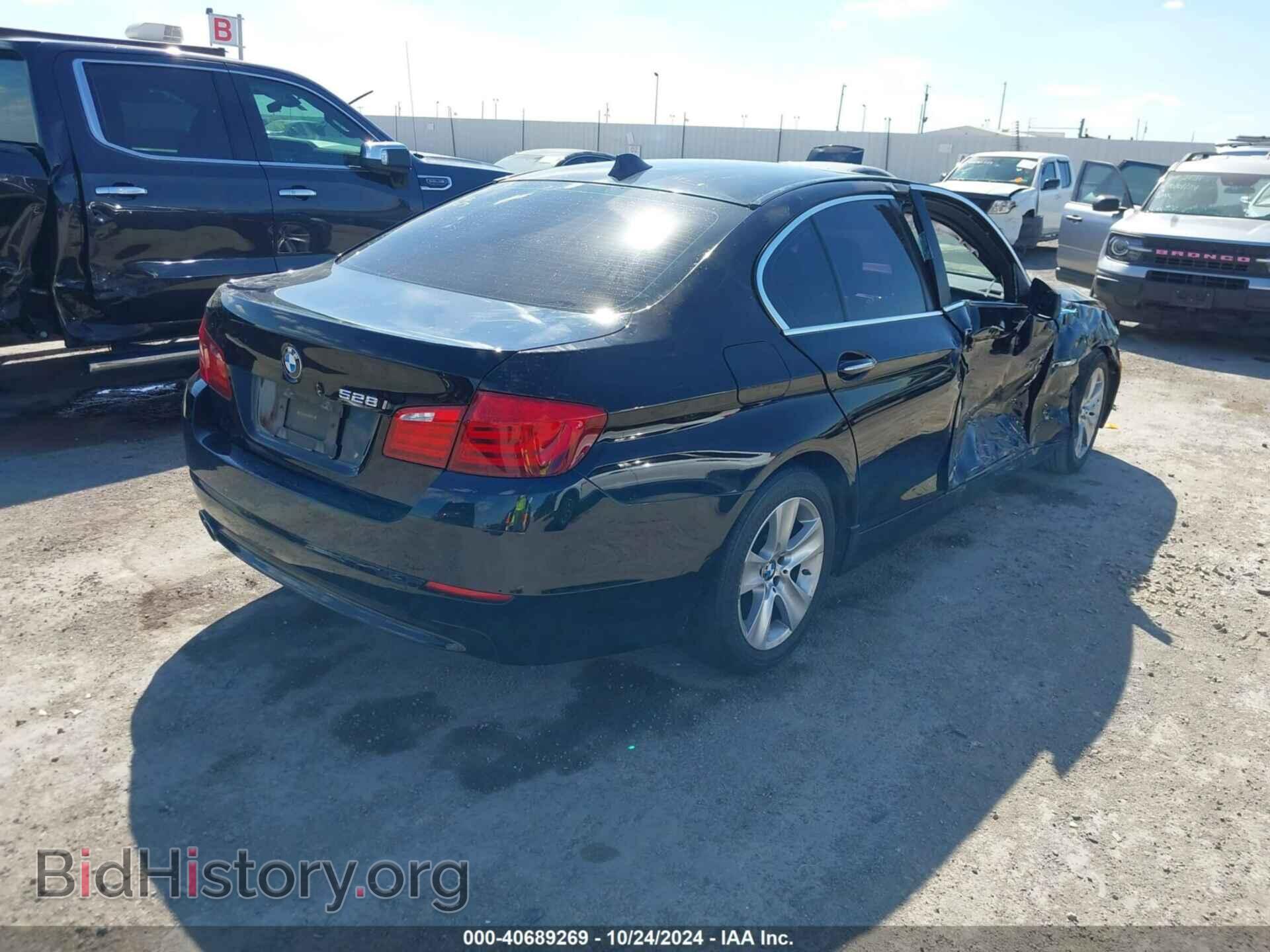 2011 BMW 528I - VIN: WBAFR1C59BC748273 - Фото 4