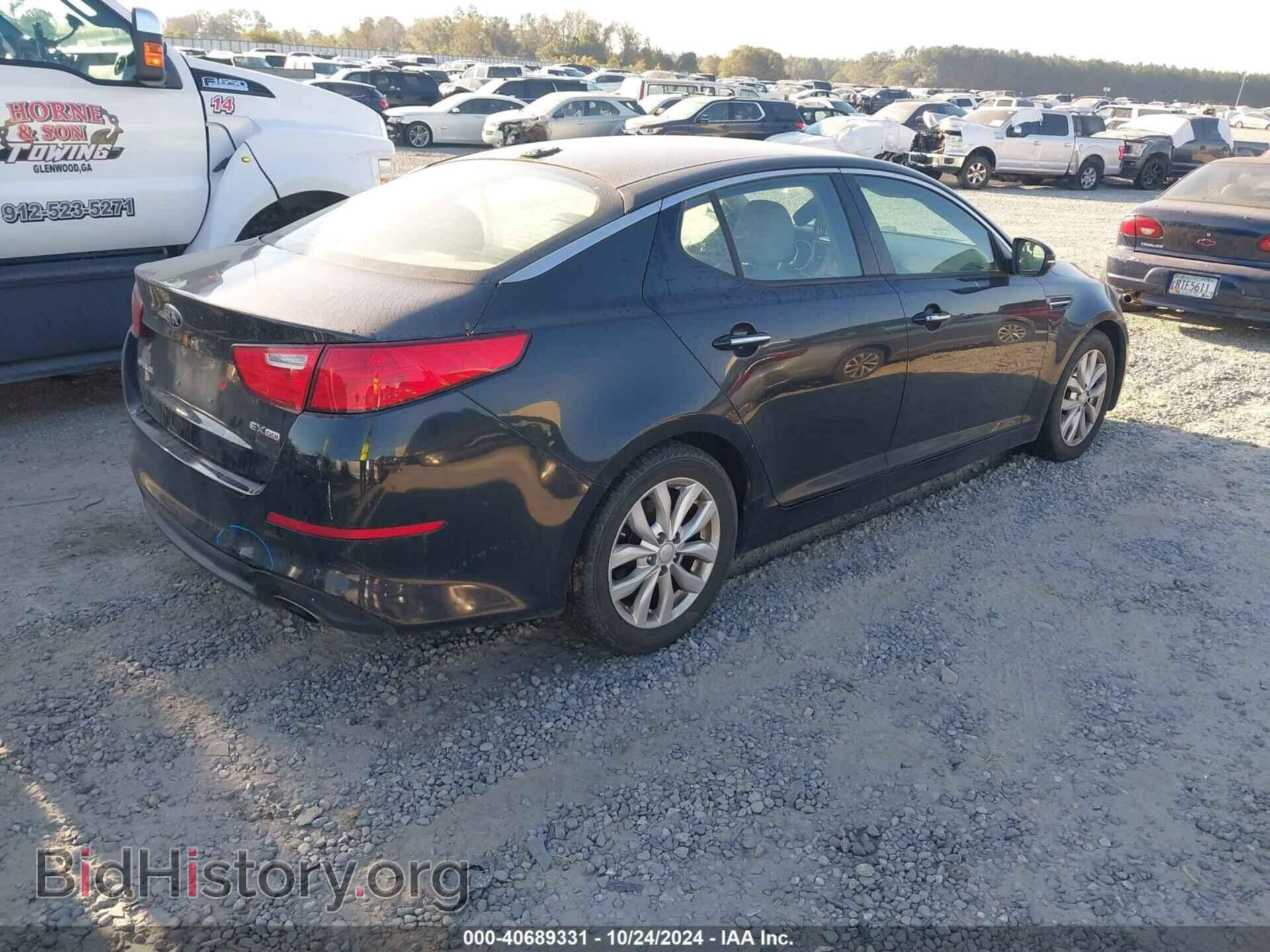 2014 KIA OPTIMA - VIN: 5XXGN4A78EG302418 - Фото 4
