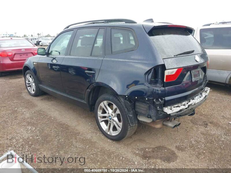 2007 BMW X3 (VIN WBXPC93407WF04344) — photo 3 of 12