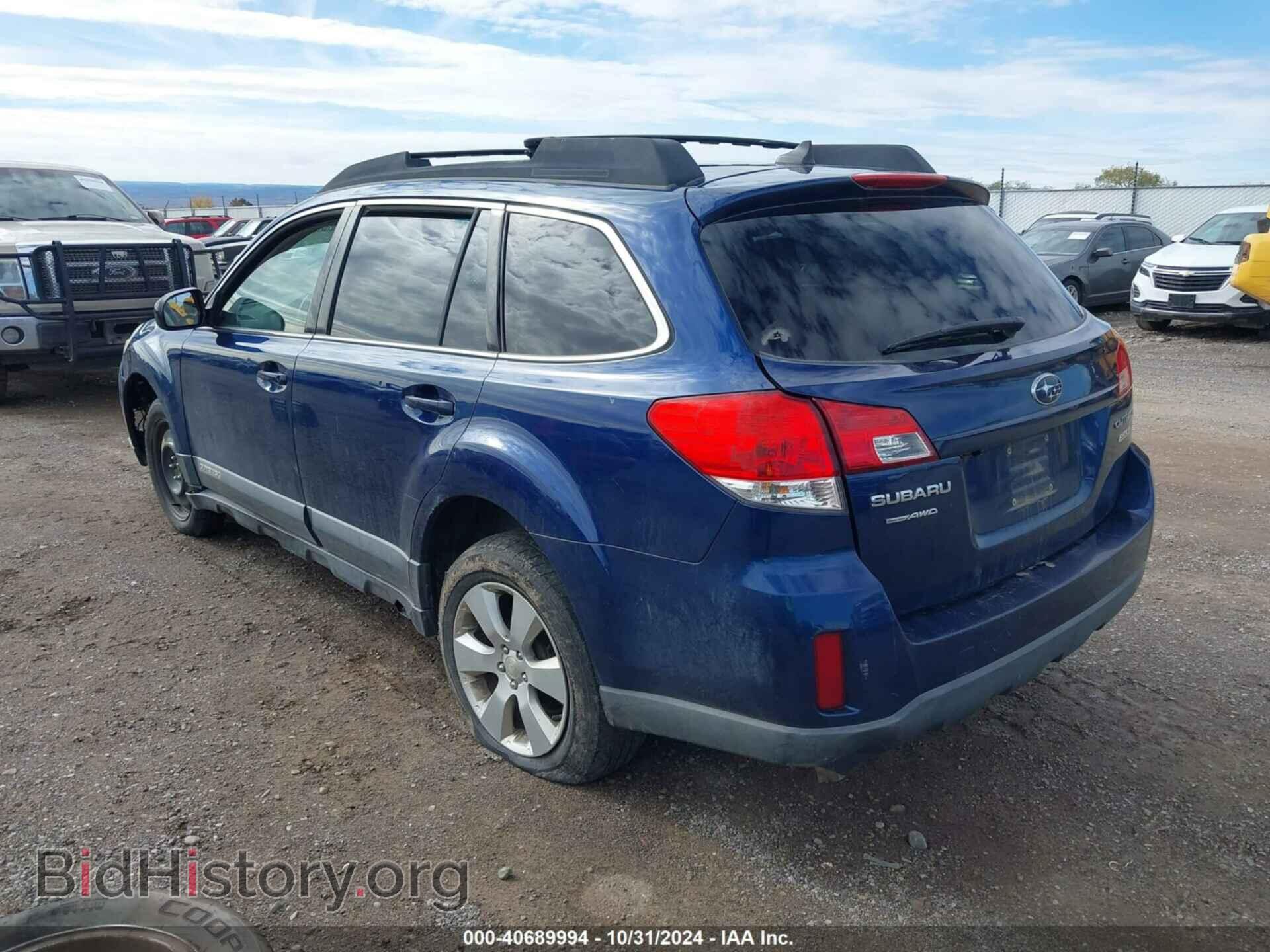 2011 SUBARU OUTBACK - VIN: 4S4BRBLC3B3349800 - Фото 3