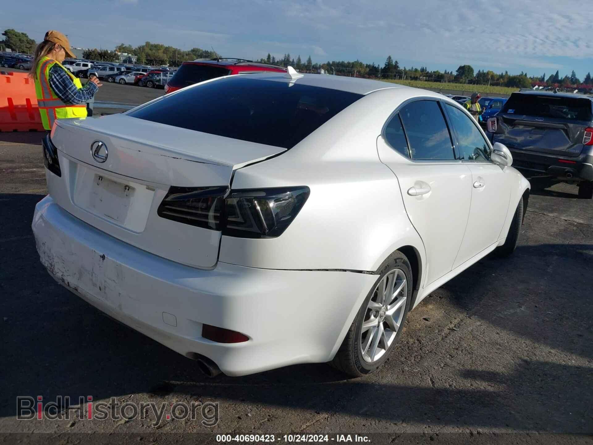 2013 LEXUS IS 250 - VIN: JTHBF5C21D5185300 - Фото 4
