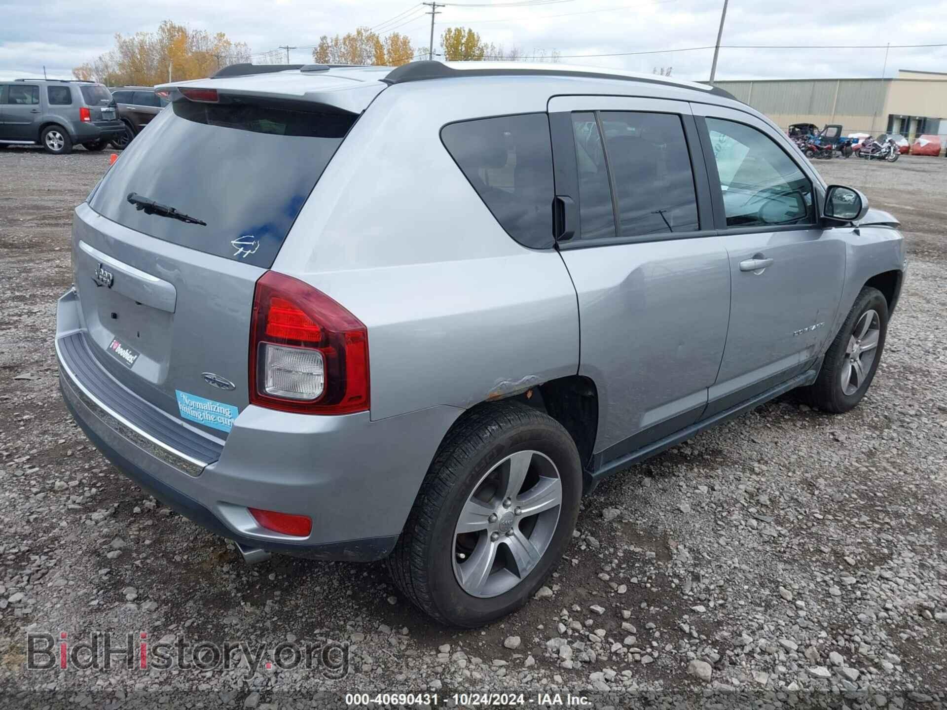 2017 JEEP COMPASS - VIN: 1C4NJDEB2HD108791 - Фото 4