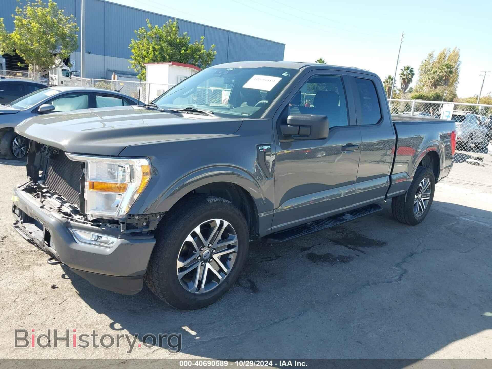 2021 FORD F-150 - VIN: 1FTEX1EP6MFC35034 - Фото 2