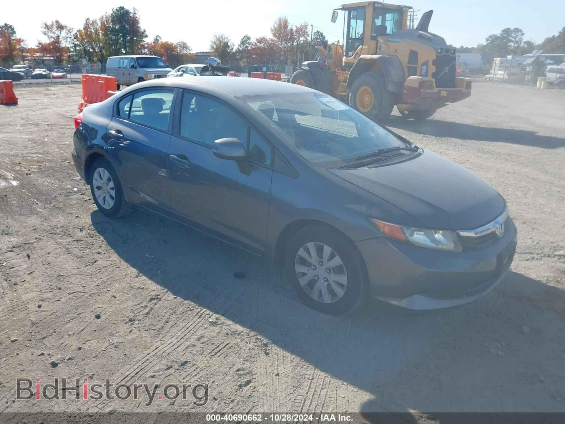 Photo 2HGFB2F53CH318943 - HONDA CIVIC SDN 2012