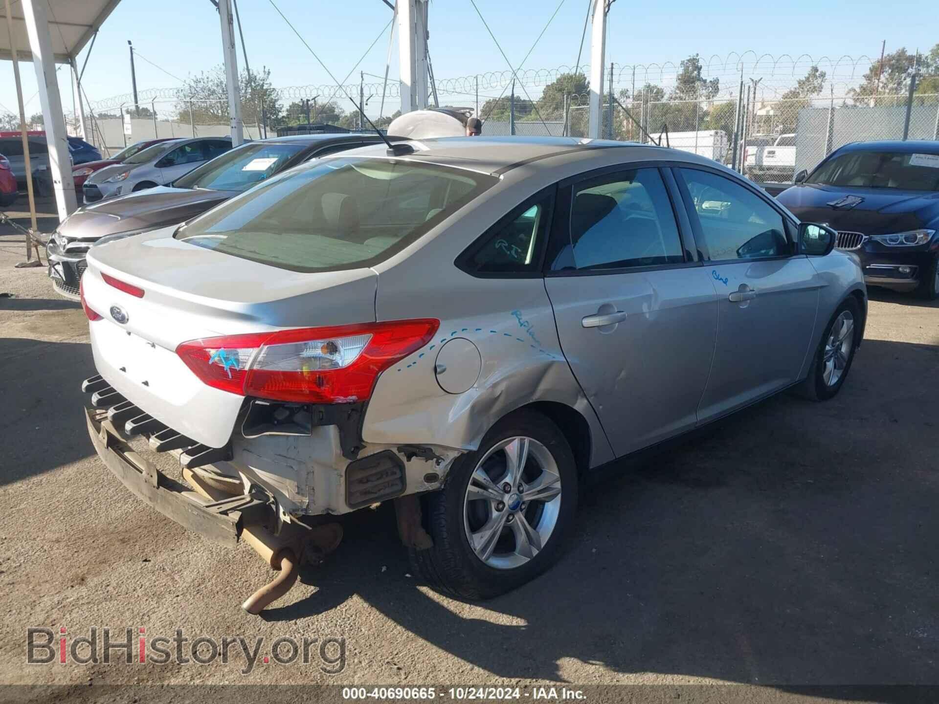 2013 FORD FOCUS - VIN: 1FADP3F27DL252393 - Фото 4